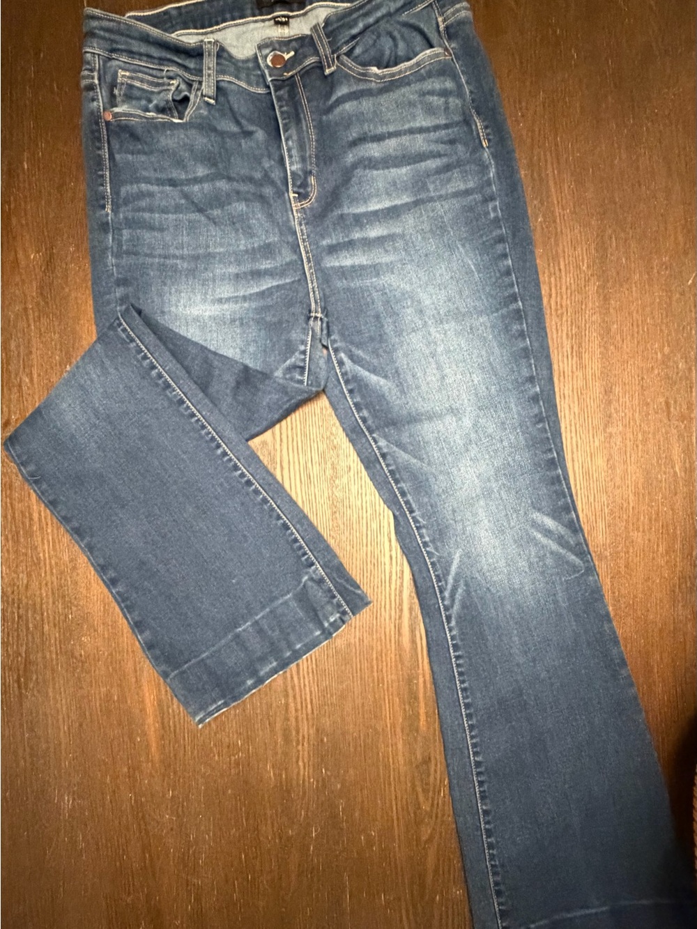 Classic Blue Women's Bootcut flare Jeans from Judy Blue